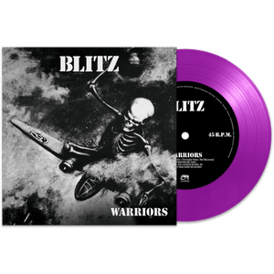 Blitz - Warriors (Purple 7" Vinyl)