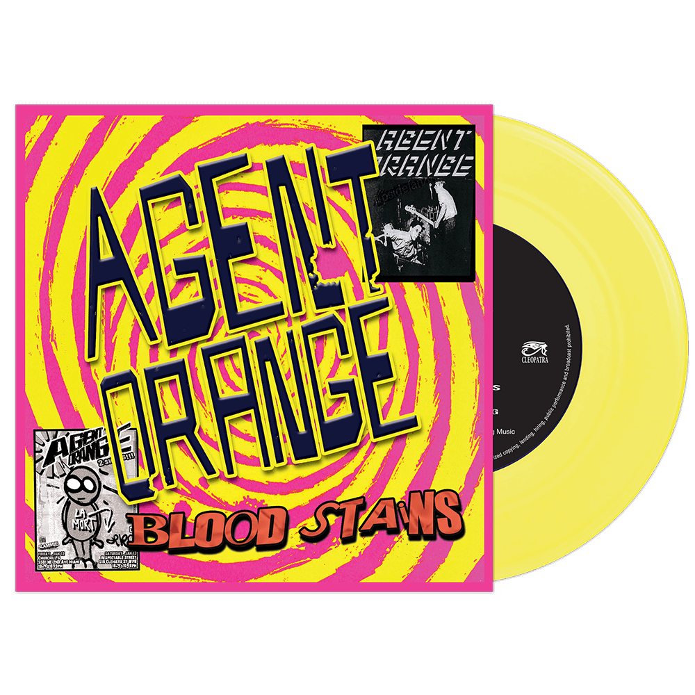 Agent Orange - Bloodstains (Yellow 7" Vinyl)