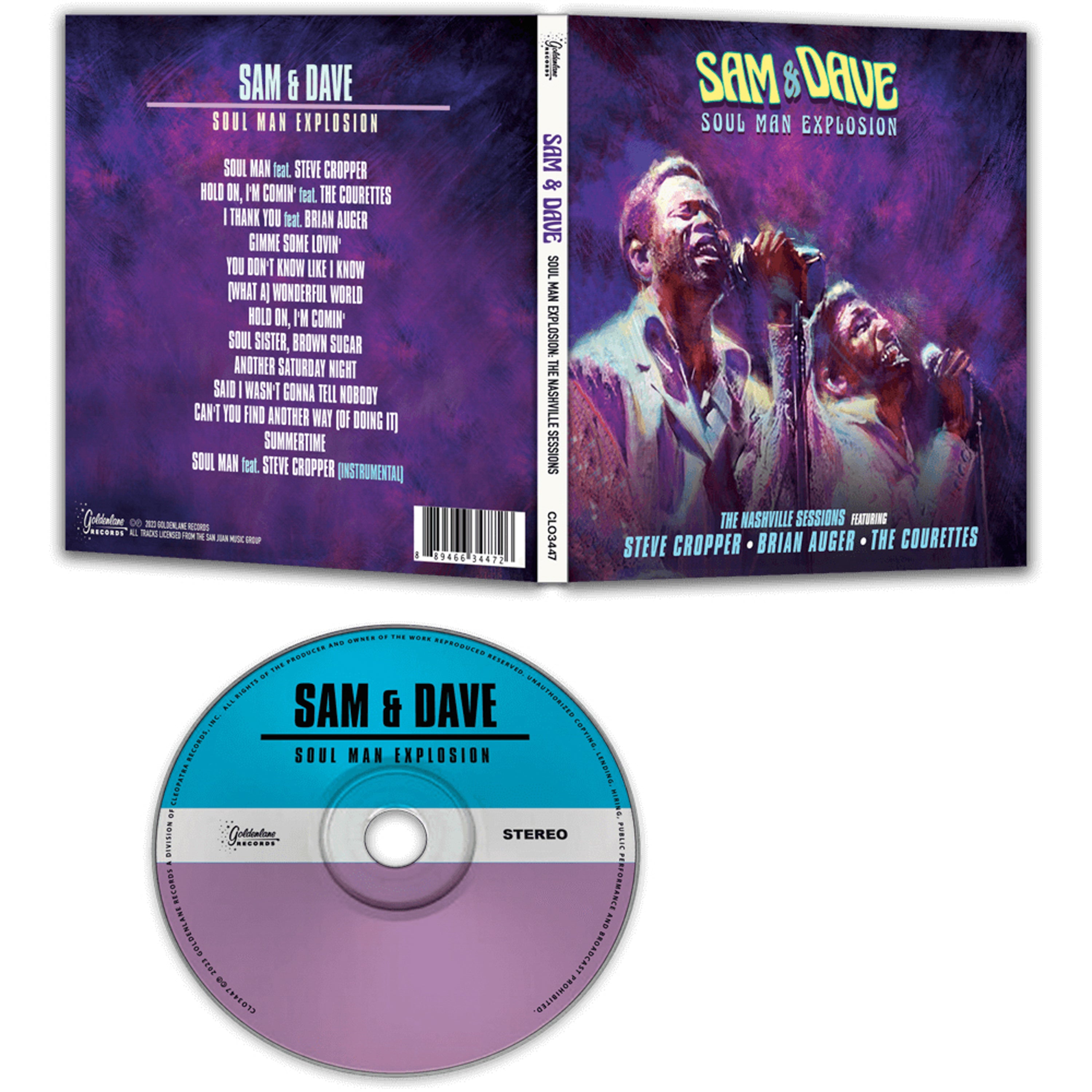 Sam y Dave - Explosión de Soul Man (CD)