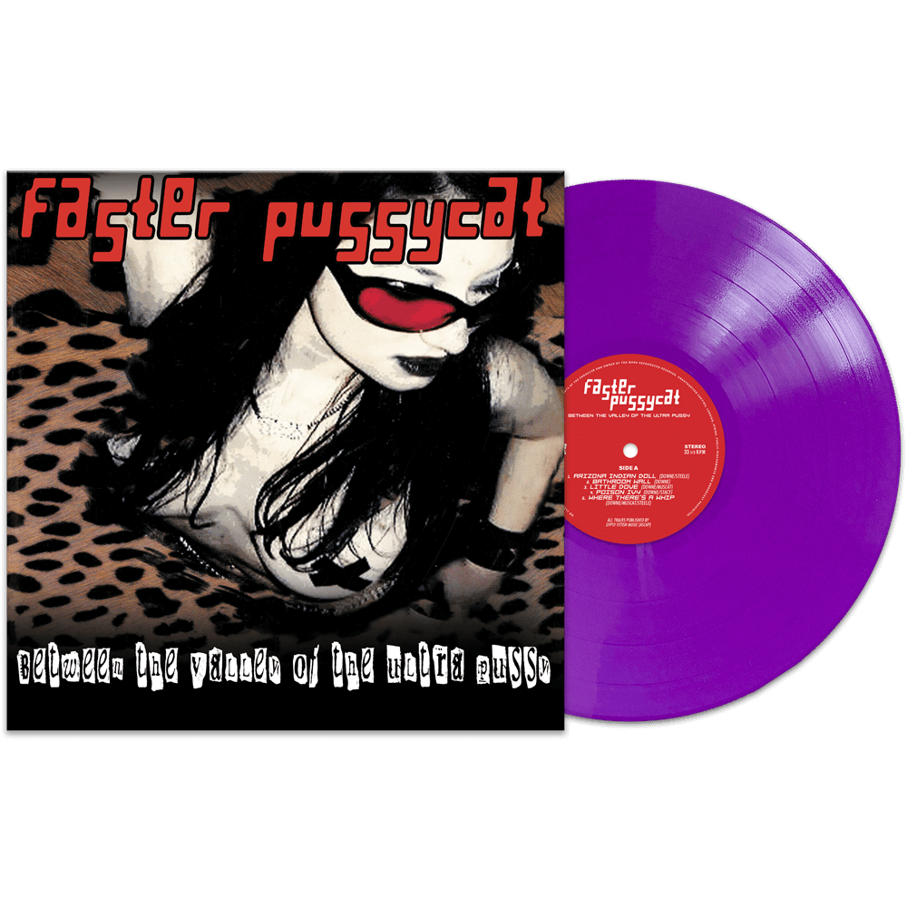 Faster Pussycat - Between the Valley of the Ultra Pussy (Purple Vinyl) - Cleopatra Records