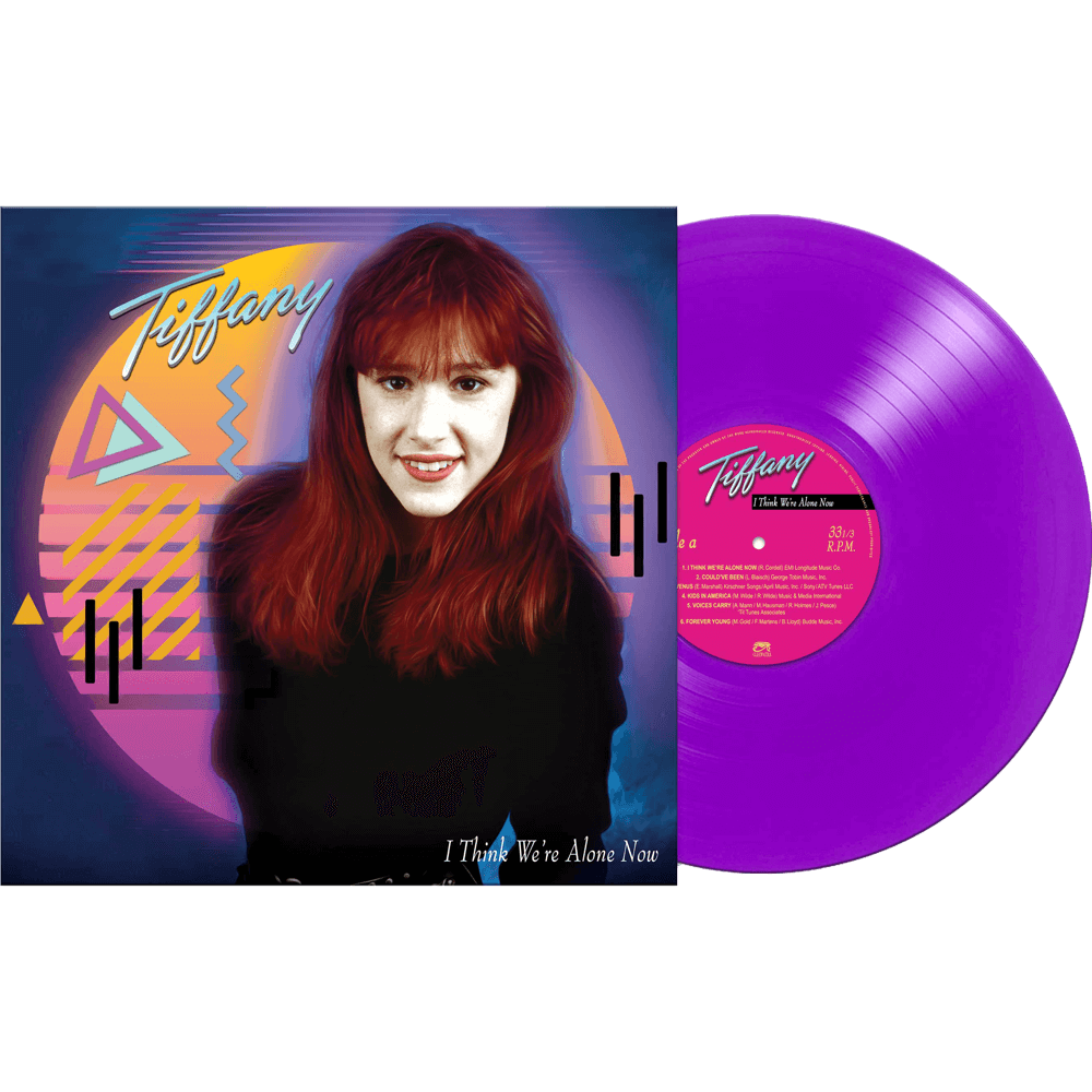 Tiffany - I Think We're Alone Now (Purple Vinyl) - Cleopatra Records