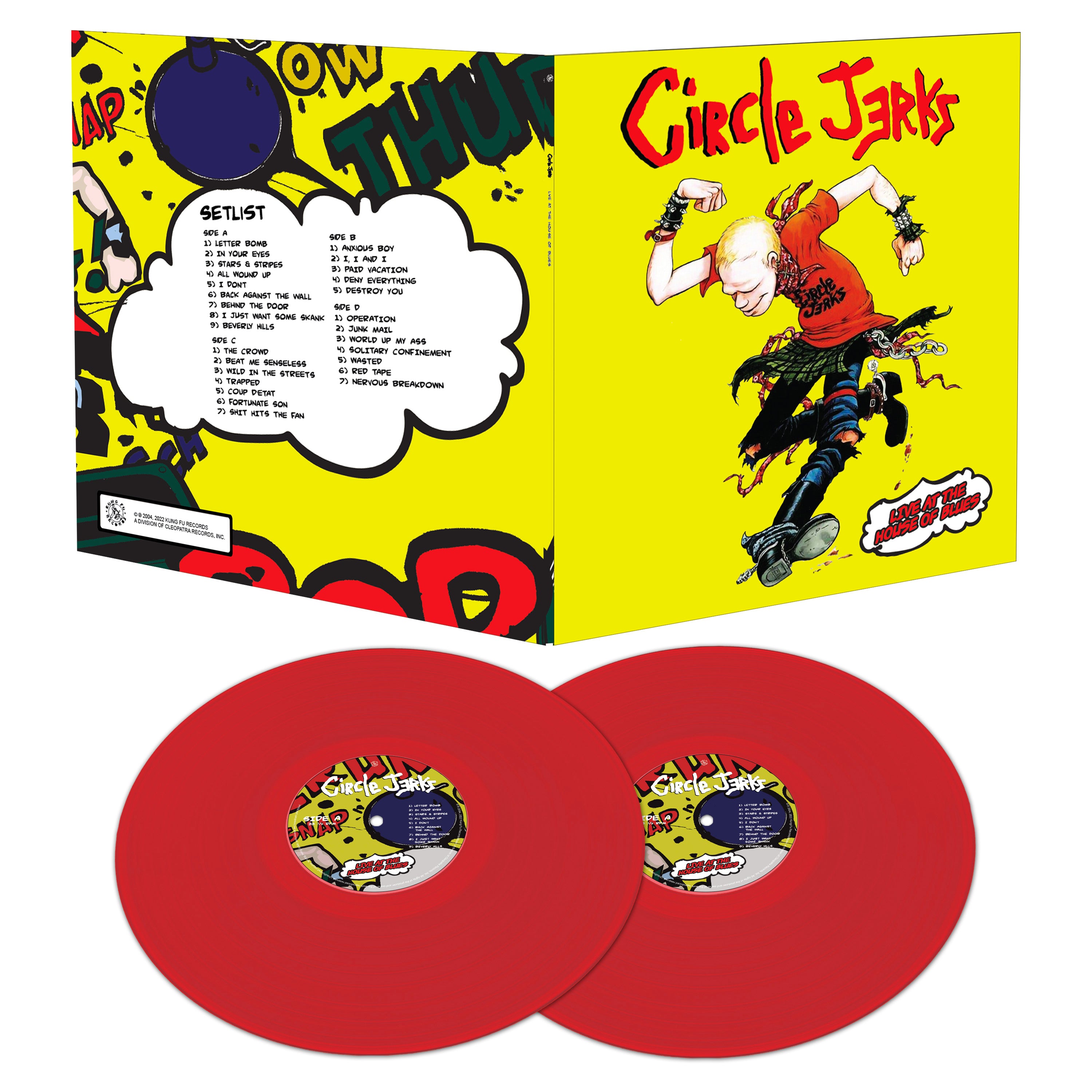 Circle Jerks - Live At The House of Blues (Red Double Vinyl)