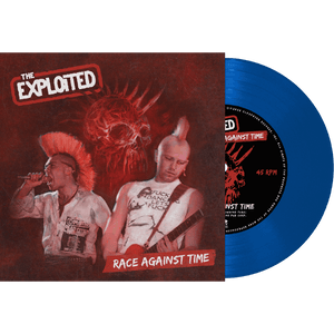 The Exploited - Race Against Time (Blue 7" Vinyl)