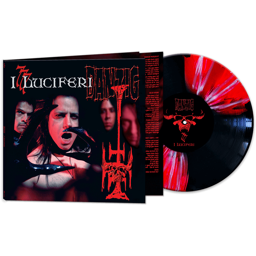 Danzig 777: I Luciferi (Red-Black Butterfly Burst Vinyl) - Cleopatra Records