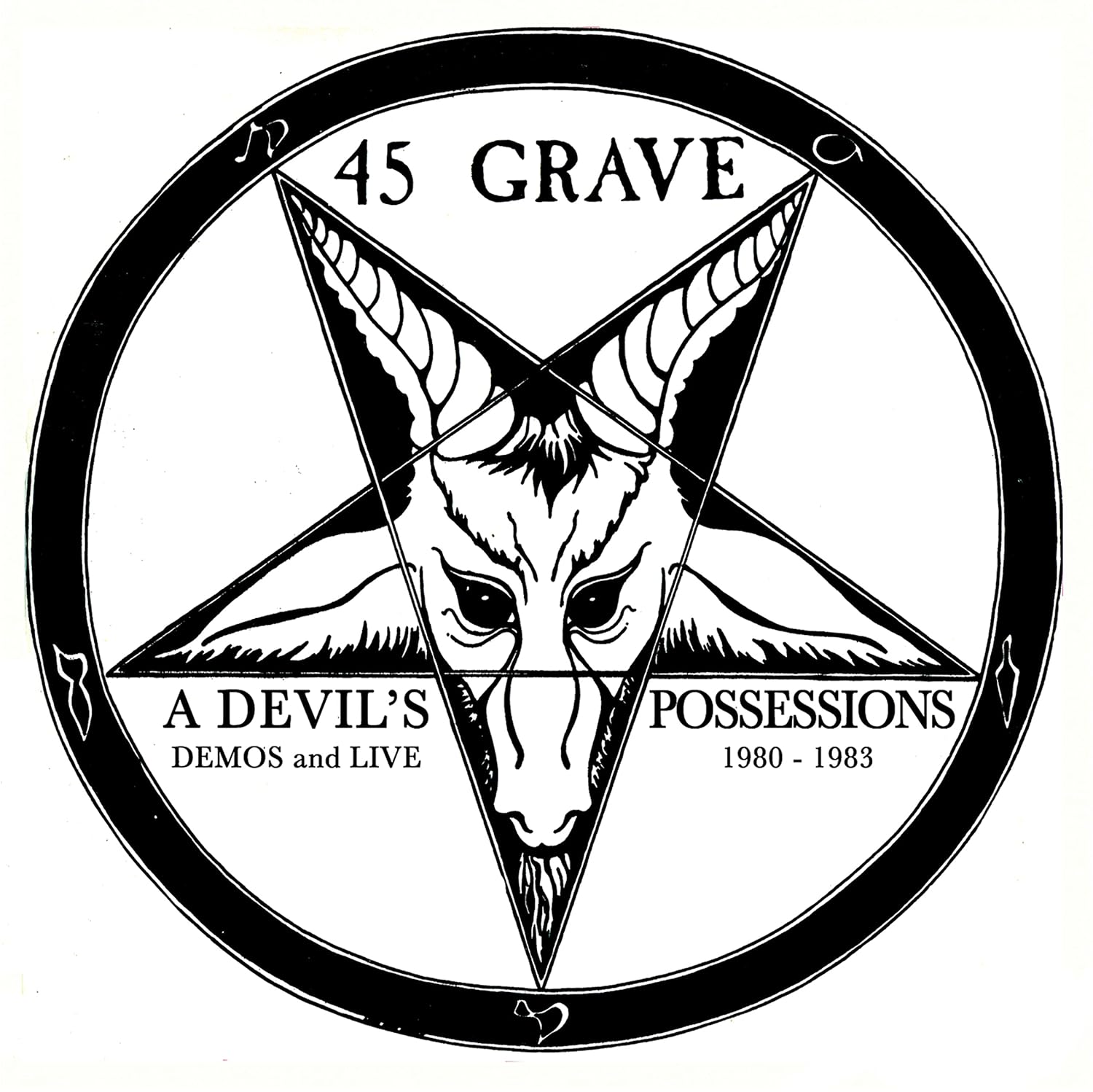 45 Grave - A Devil's Possessions - Demos & Live 1980-1983 (CD)