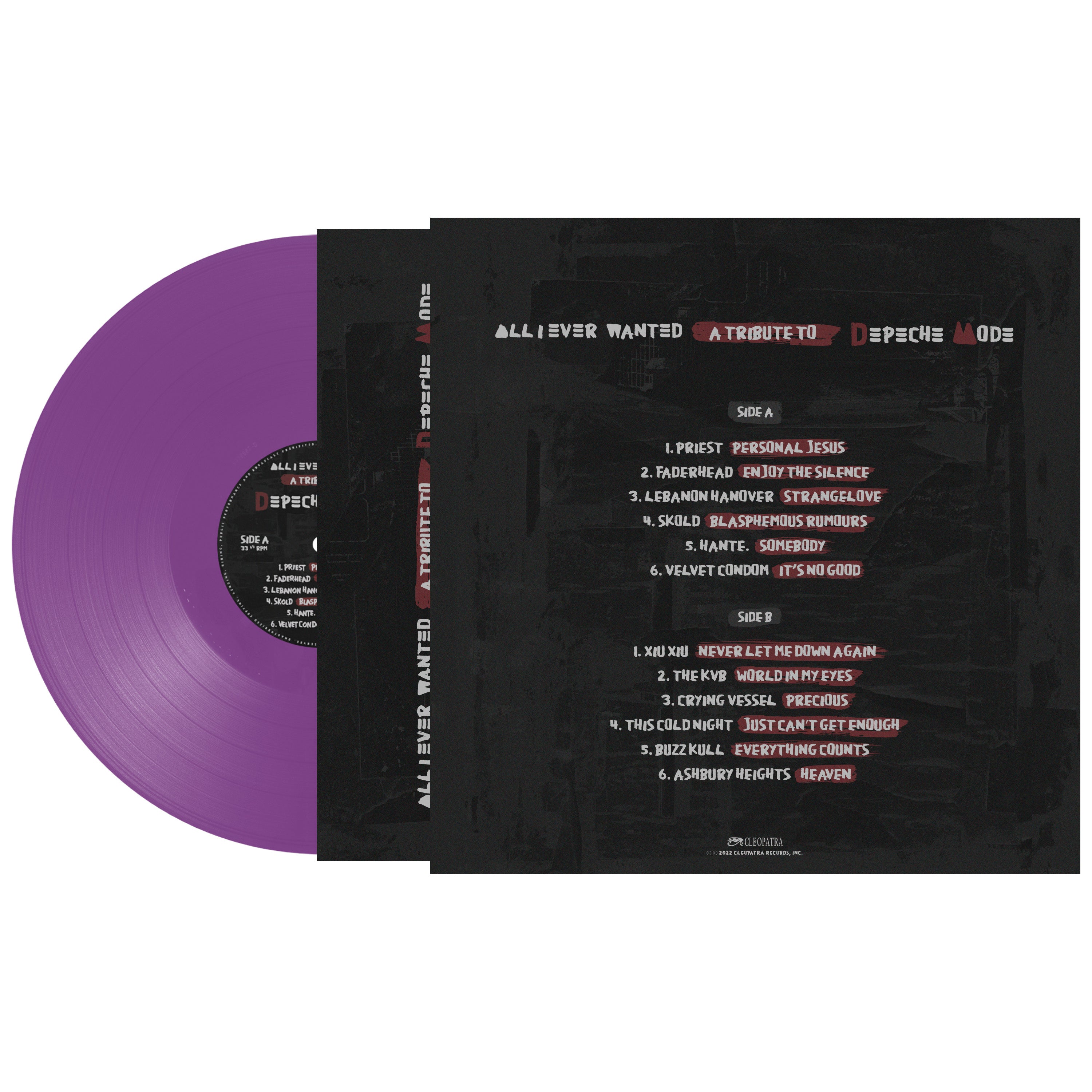 All I Ever Wanted - A Tribute To Depeche Mode (Purple Vinyl)