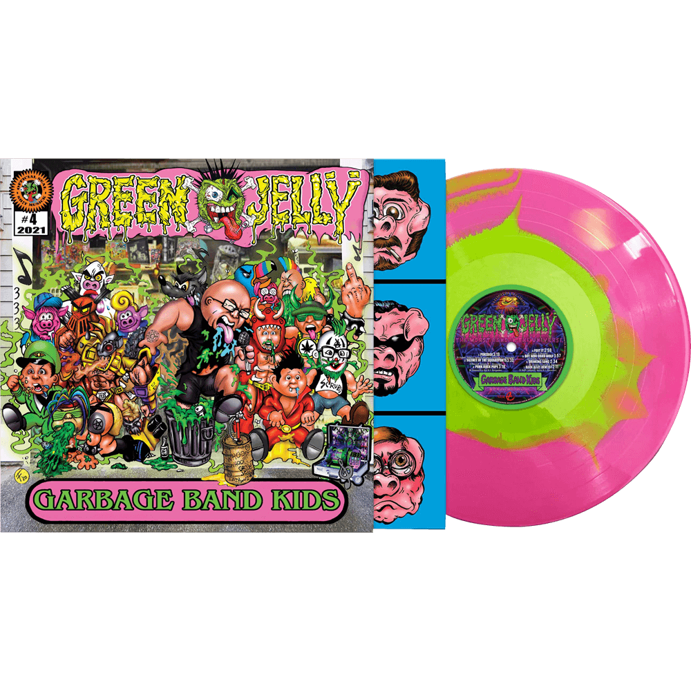Green Jelly - Garbage Band Kids (Pink/Green Haze Vinyl)