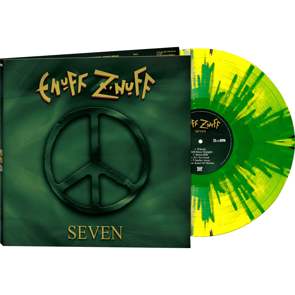 Enuff Z'Nuff - Seven (Yellow-Green-Black Splatter) - Cleopatra Records