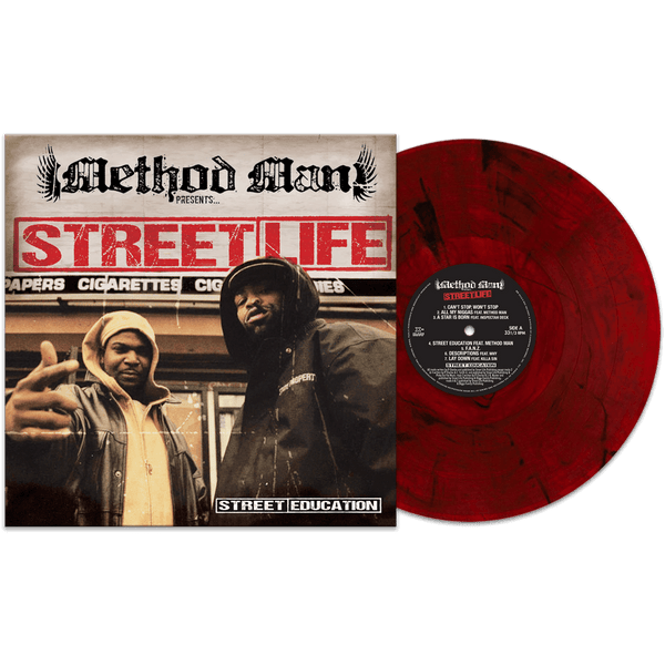 Method Man Presents Street Life - Street Education (Red Marble Vinyl) - Cleopatra Records