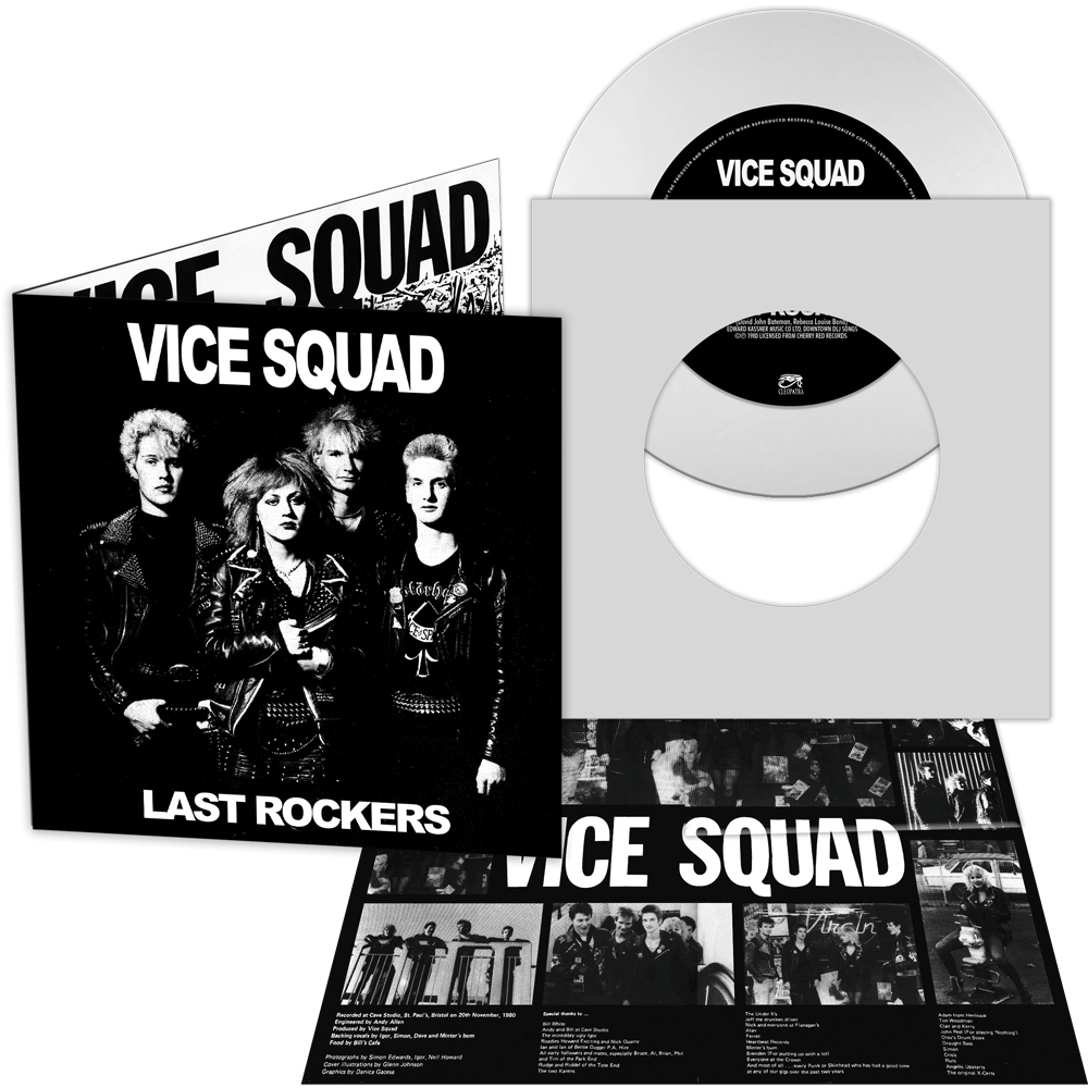 Vice Squad - Last Rockers (Colored 7" Vinyl with Insert) - Cleopatra Records