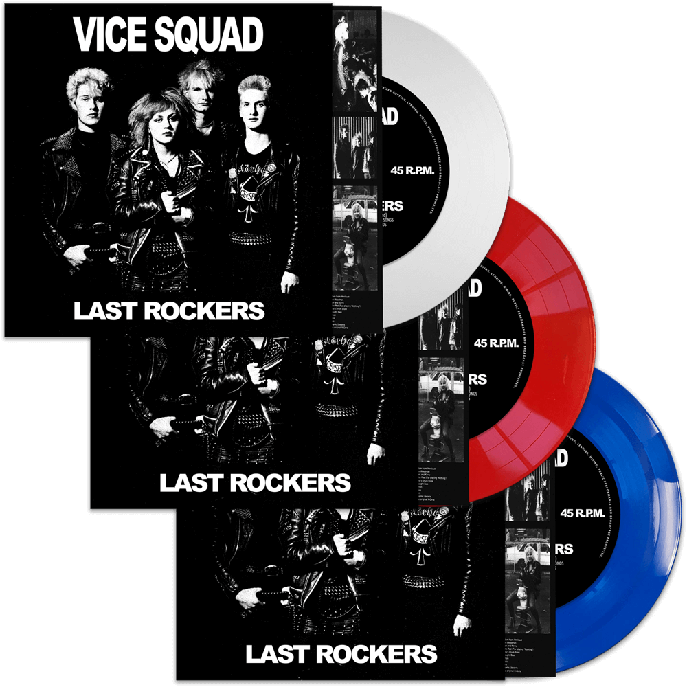 Vice Squad - Last Rockers (Colored 7" Vinyl with Insert) - Cleopatra Records