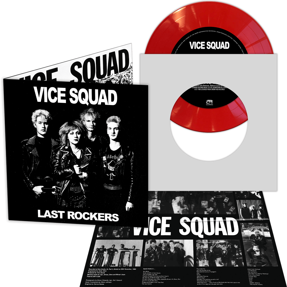 Vice Squad - Last Rockers (Colored 7" Vinyl with Insert) - Cleopatra Records