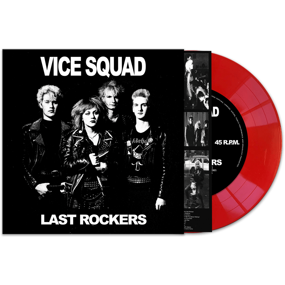 Vice Squad - Last Rockers (Colored 7" Vinyl with Insert) - Cleopatra Records