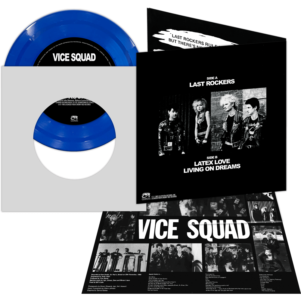 Vice Squad - Last Rockers (Colored 7" Vinyl with Insert) - Cleopatra Records