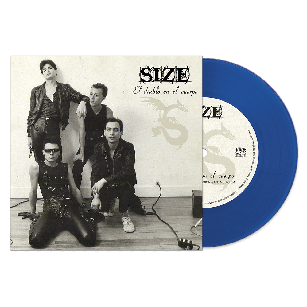 Size - El Diablo En El Cuerpo (Blue 7" Vinyl) - Cleopatra Records