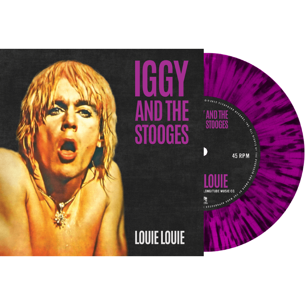 Iggy & The Stooges - Louie Louie (Purple/Black Splatter Vinyl)