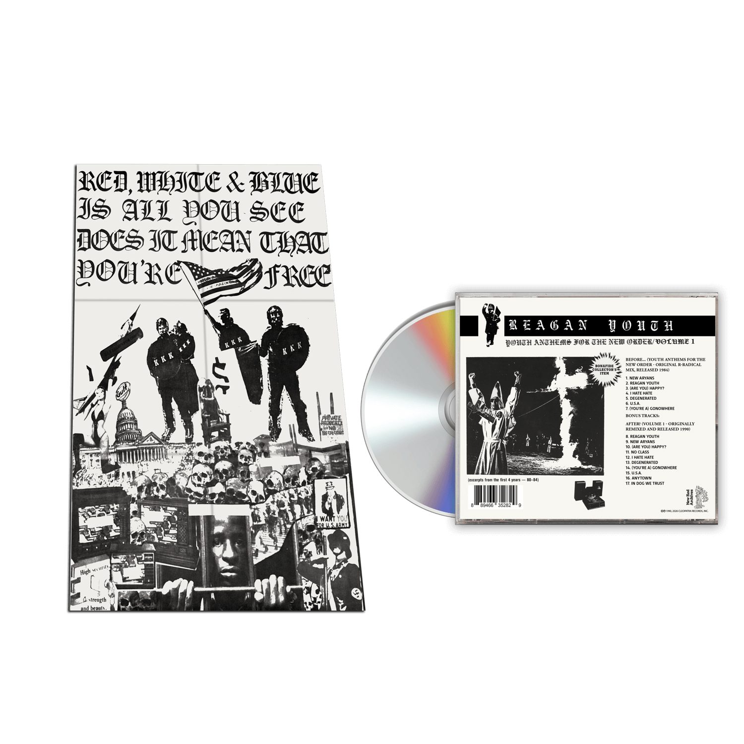 Reagan Youth - Youth Anthems For The New Order / Volume 1 (CD)