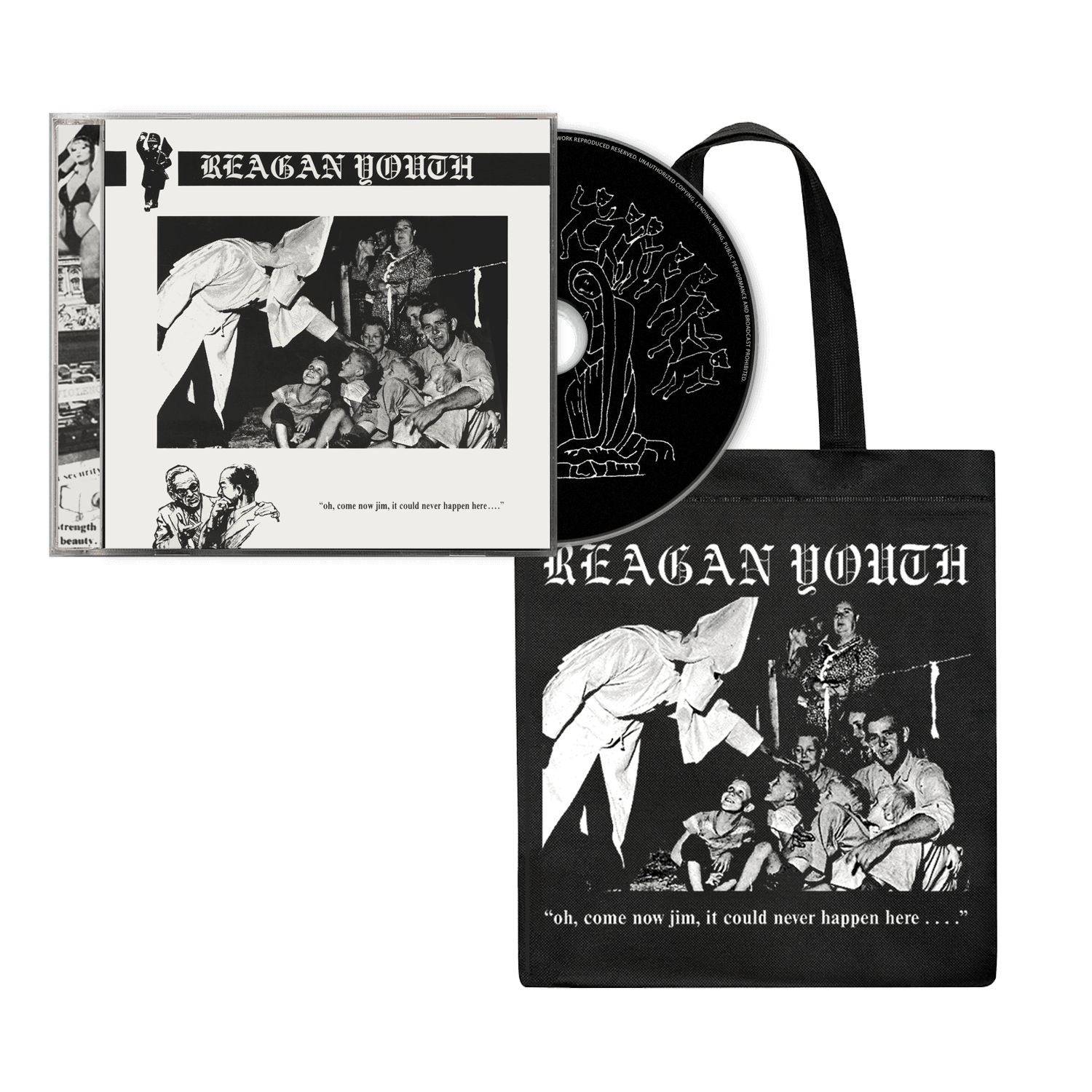 Reagan Youth - Youth Anthems For The New Order / Volume 1  (CD or LP + Tote Bag)