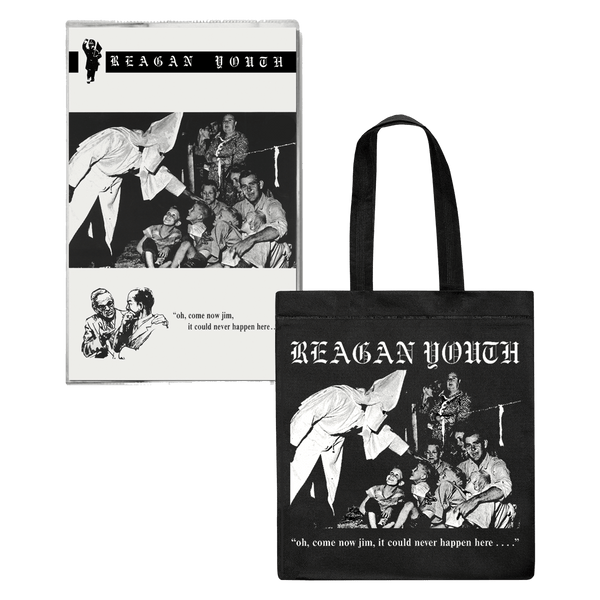 Reagan Youth - Youth Anthems For The New Order / Volume 1  (Cassette + Tote Bag Bundle)