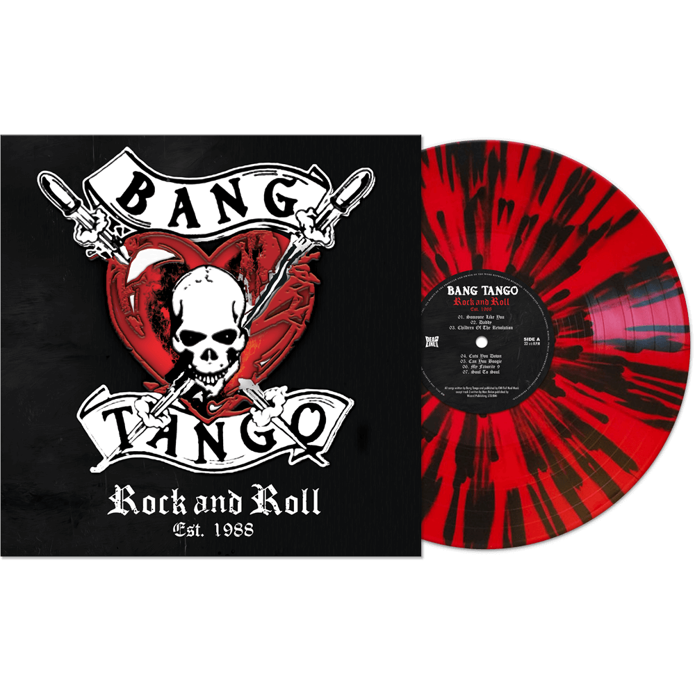 Bang Tango - Rock and Roll Est. 1988 (Black-Red Splatter Vinyl) - Cleopatra Records