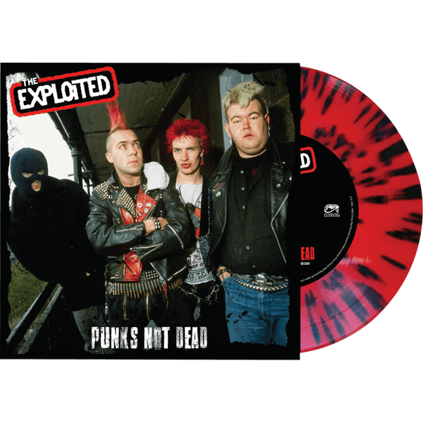 The Exploited - Punks Not Dead (Red Splatter 7