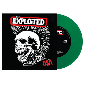 The Exploited - USA (Limited Edition Green 7" Vinyl) - Cleopatra Records