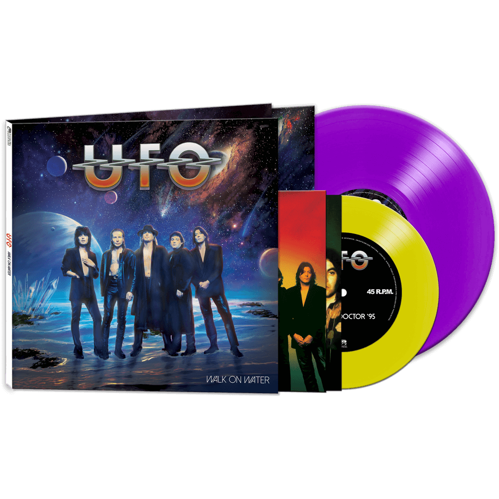 UFO - Walk On Water (Purple Vinyl + Yellow 7" Vinyl)