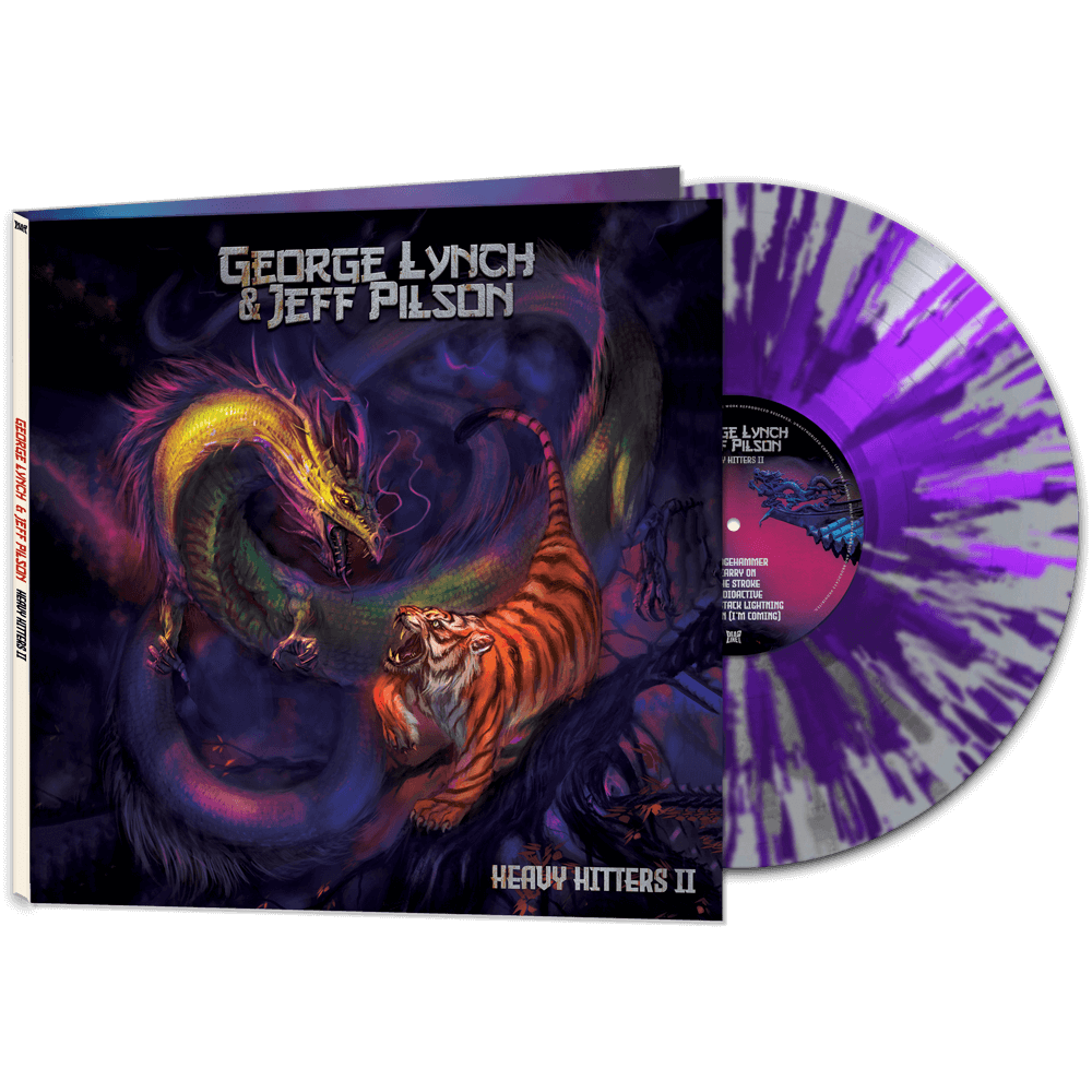 George Lynch & Jeff Pilson – Heavy Hitters II (Silver/Purple Splatter Vinyl)