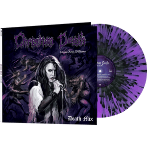 Christian Death Feat. Rozz Williams - Death Mix (Purple-Black Splatter Vinyl) - Cleopatra Records