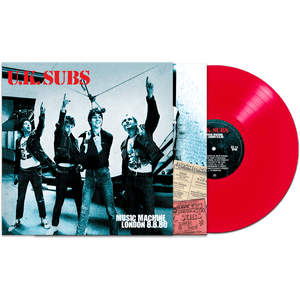 UK Subs - Music Machine London 8-8-80 (Red Vinyl) - Cleopatra Records