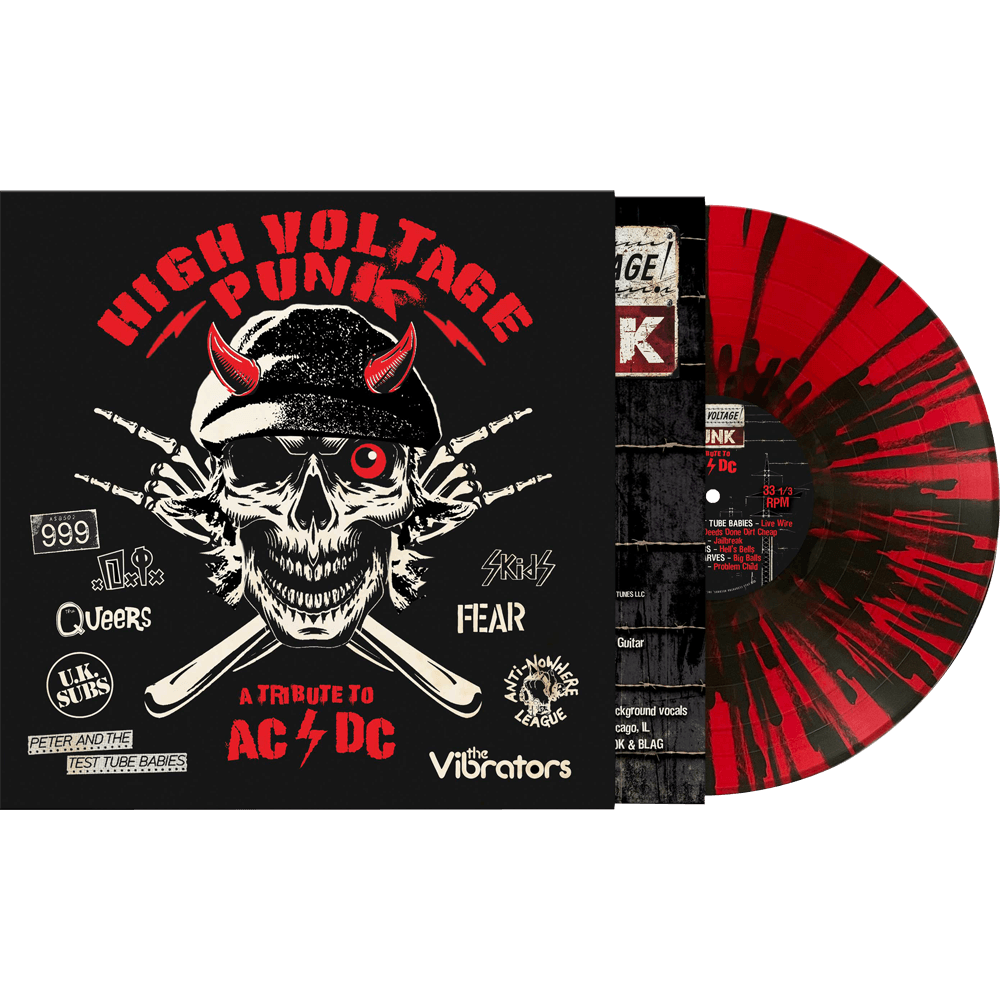High Voltage Punk - A Tribute To AC/DC (Red/Black Splatter Vinyl)