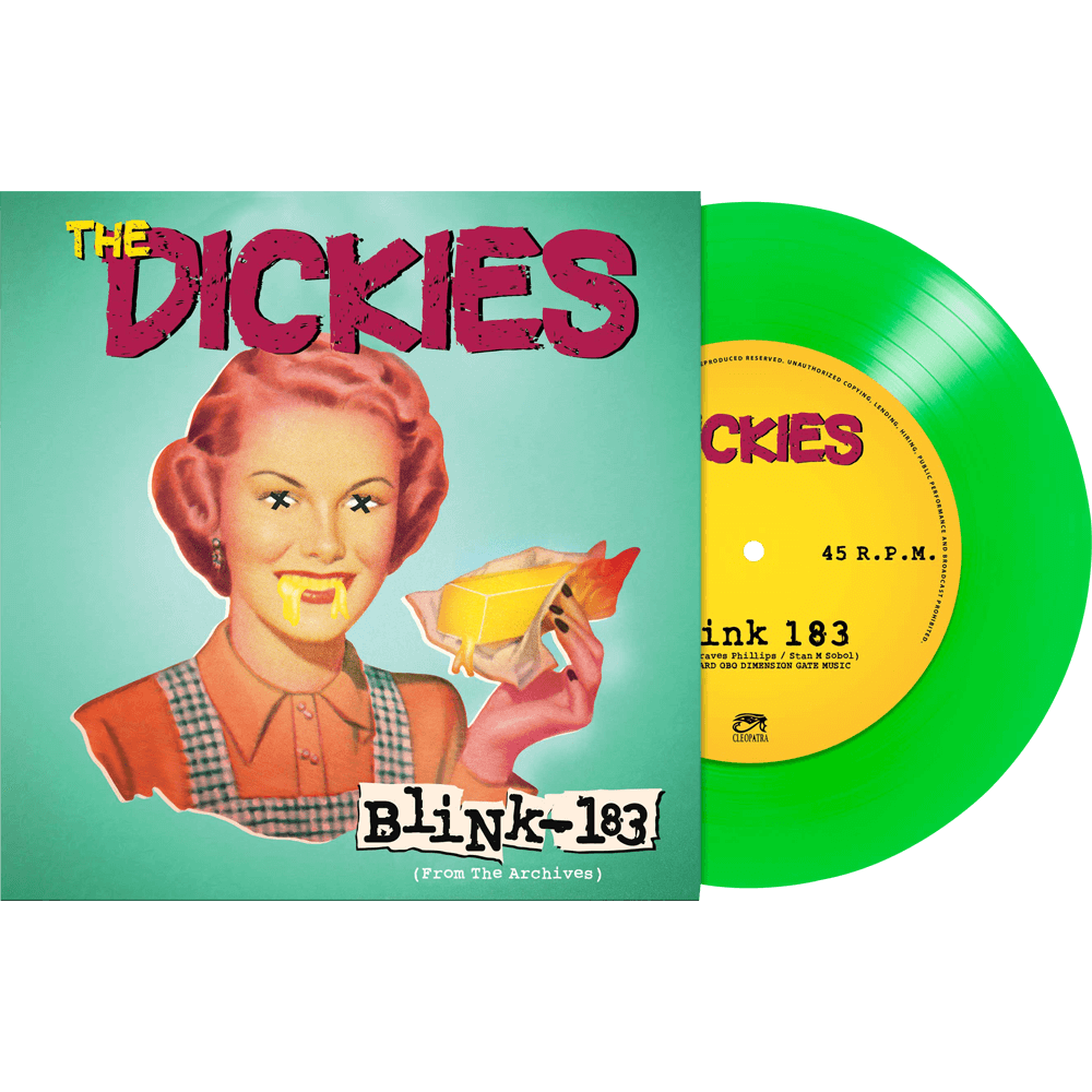 The Dickies - Blink-183 (Colored 7" Vinyl) - Cleopatra Records