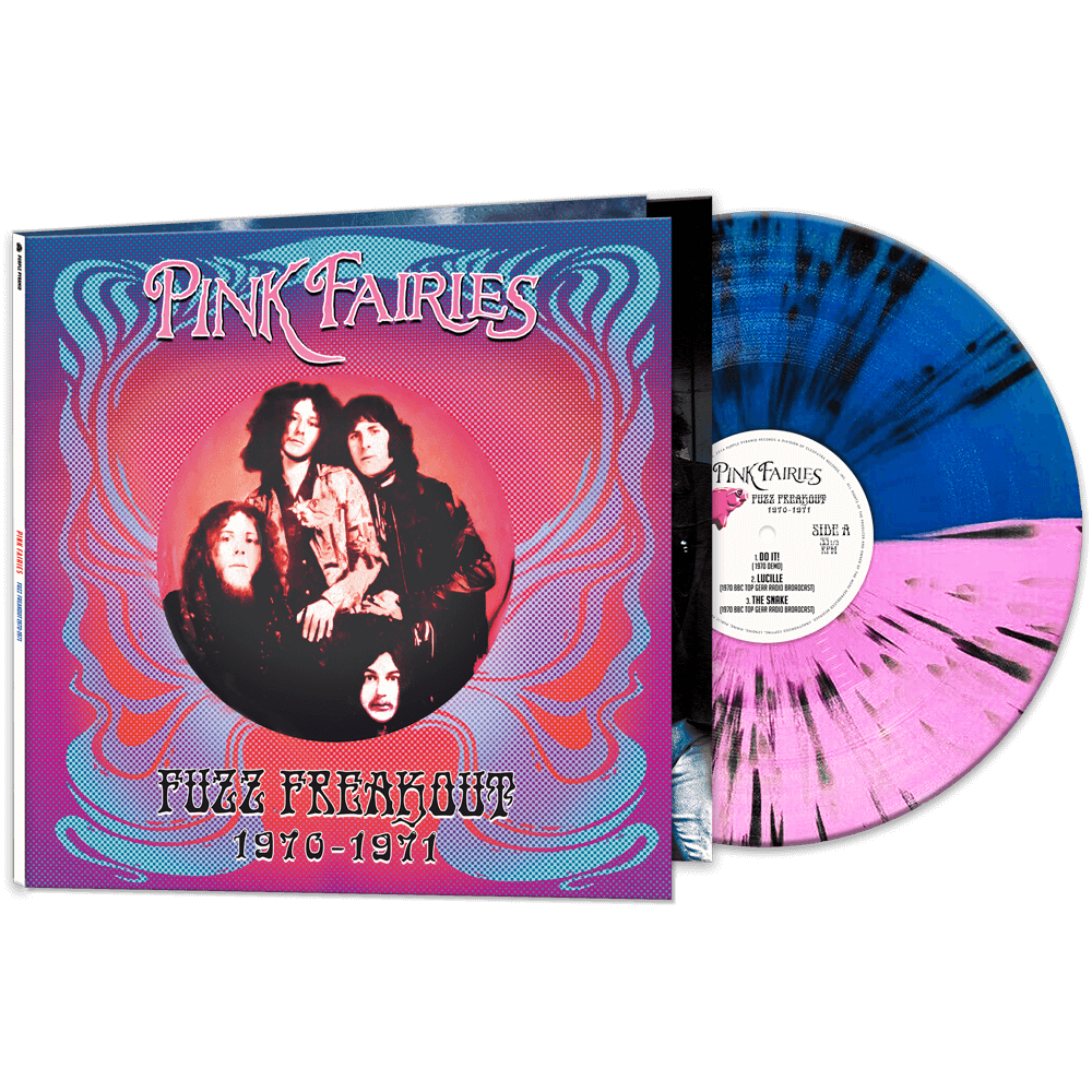 Pink Fairies - Fuzz Freakout 1970-1971 (Blue/Pink/Black Splatter Vinyl)