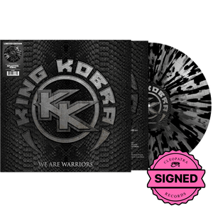 King Kobra - We Are Warriors (Silver/Black Splatter Vinyl - Signed)