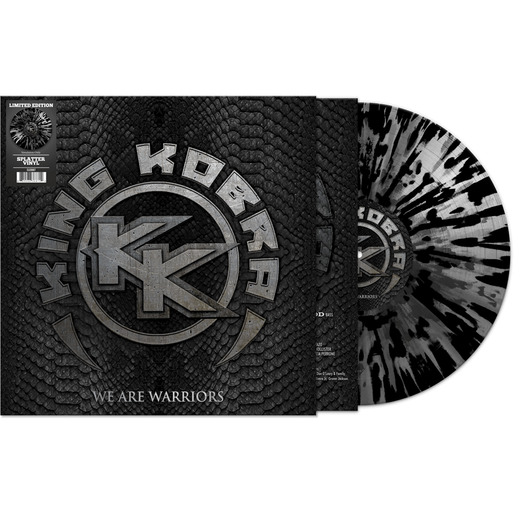 King Kobra - We Are Warriors (Silver-Black Splatter Vinyl) - Cleopatra Records