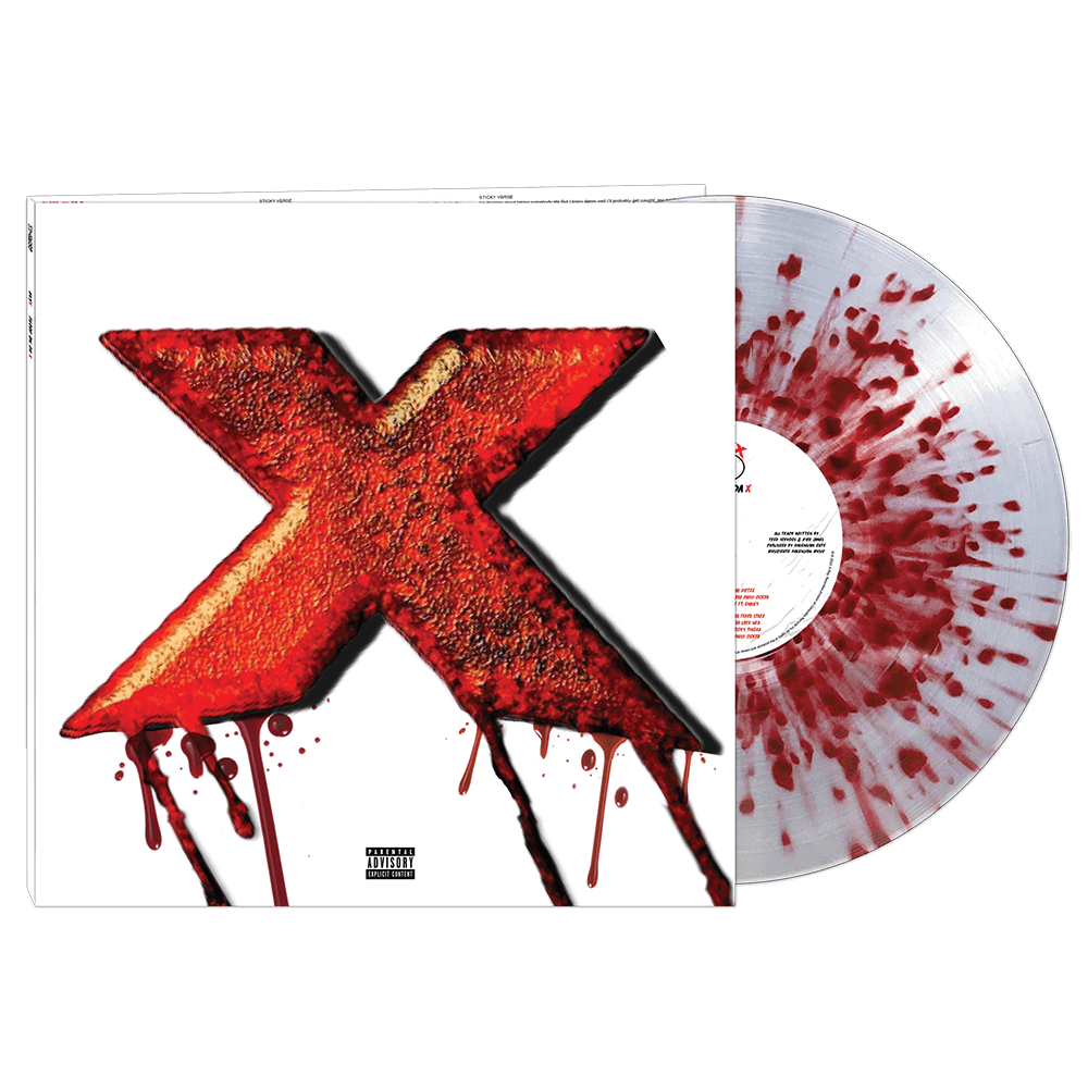 Onyx - Blood On Da X (White/Red Splatter)