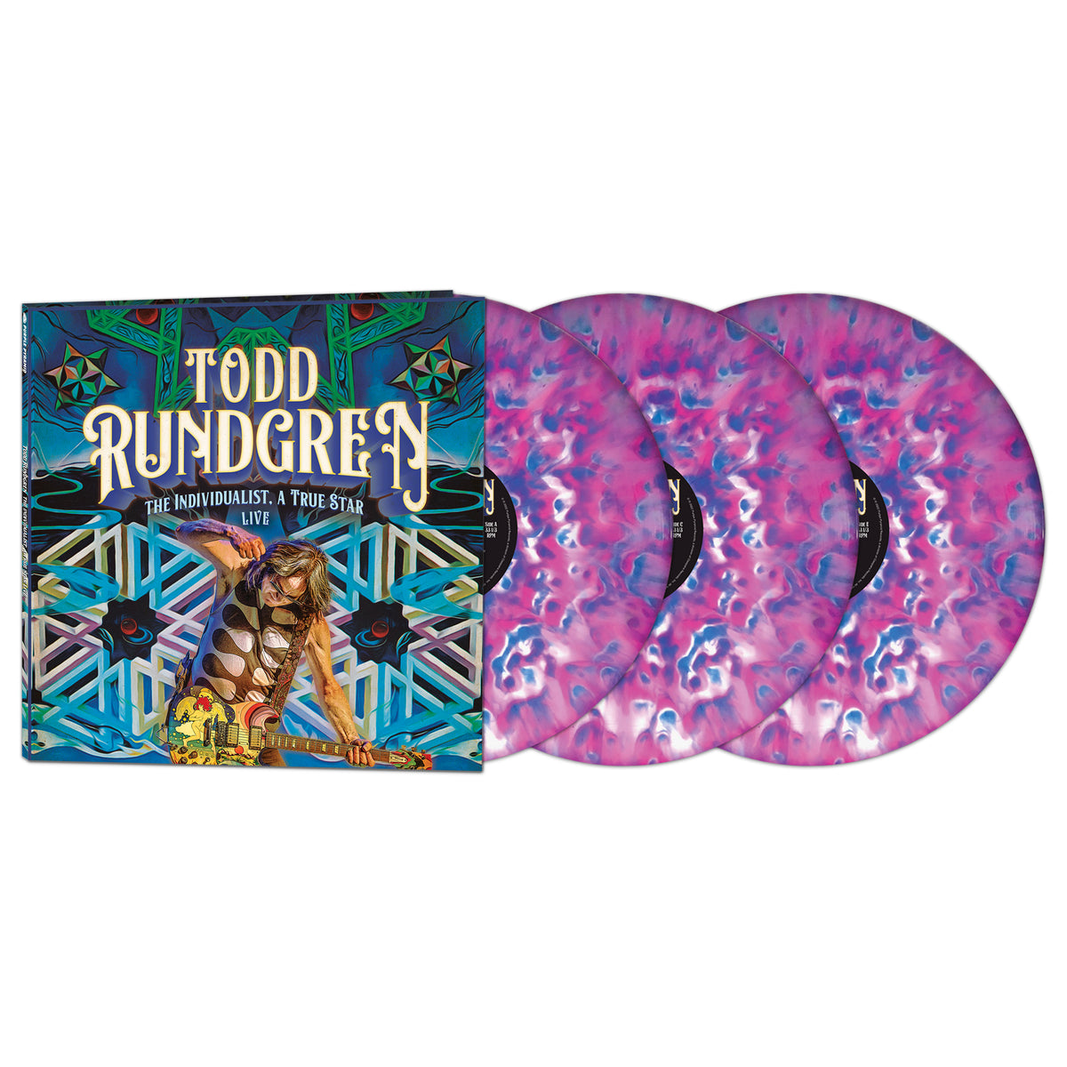 Todd Rundgren – The Individualist. A True Star Live (3 Colored Vinyl)