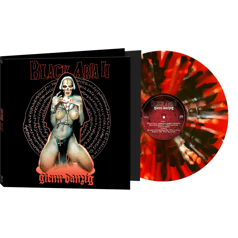 Glenn Danzig - Black Aria II (Orange/Black/Yellow Splatter Vinyl) Pre-Order