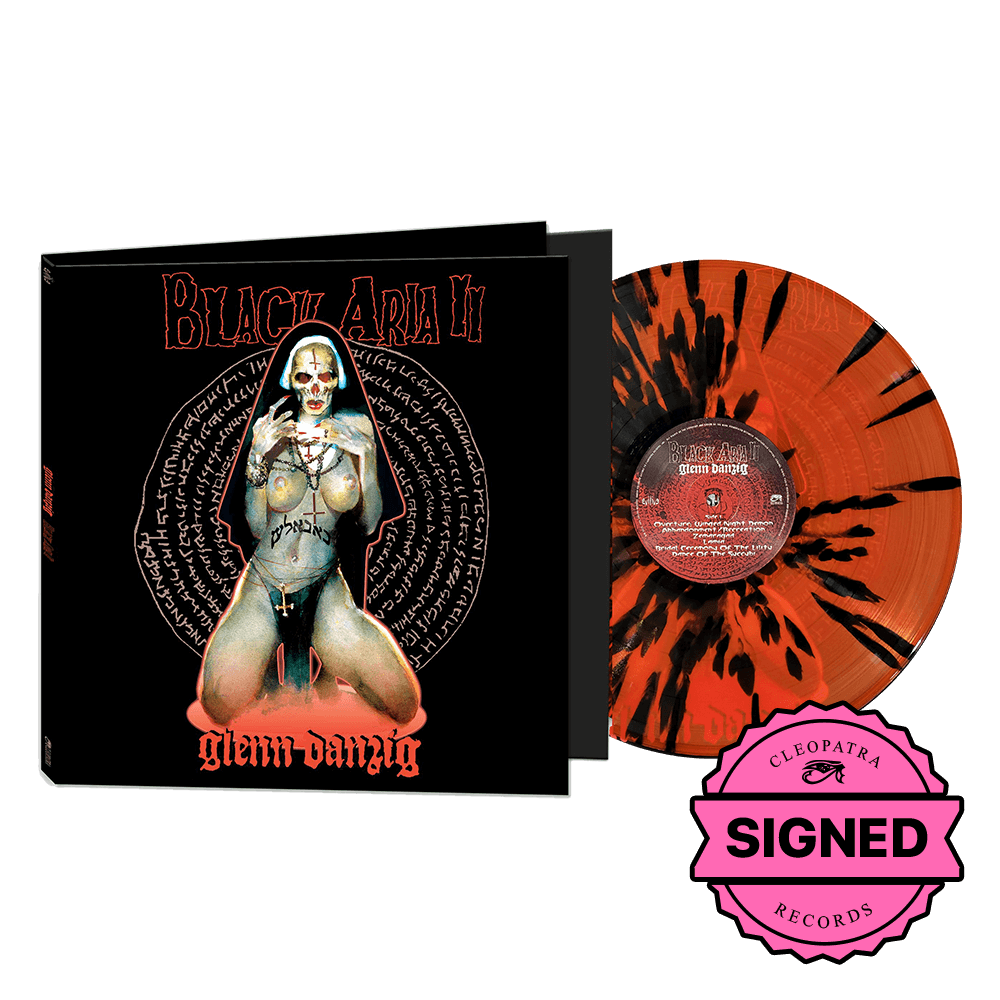 Glenn Danzig - Black Aria II (Black/Orange Starburst Vinyl – Signed by Glenn Danzig)