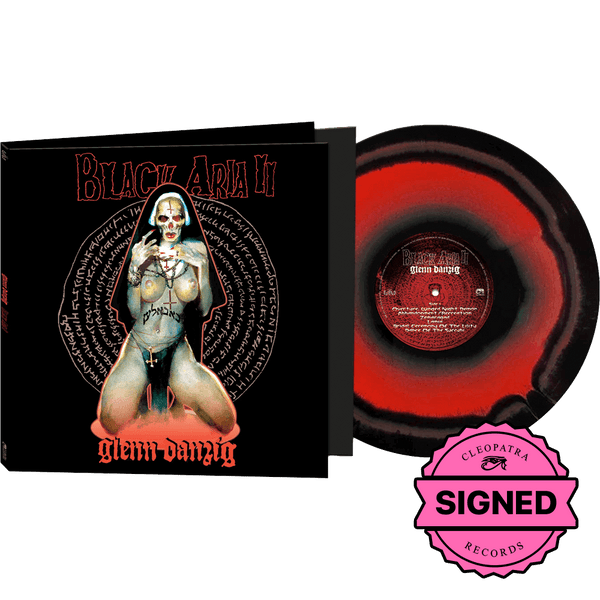 Glenn Danzig - Black Aria II (Black-Red Haze Vinyl - Signed by Glenn Danzig) - Cleopatra Records