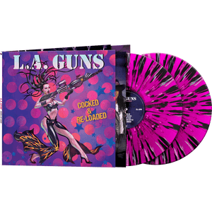L.A. Guns - Cocked & Reloaded (Purple/Black/White Splatter Vinyl)
