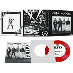 Blitz - All Out Attack (Red Splatter 7" Vinyl)
