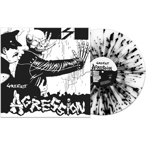 Agression - Greatest (Black-White Splatter Vinyl) - Cleopatra Records