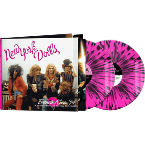 New York Dolls - French Kiss '74 + Actress - Birth Of The New York Dolls (Pink-Black Splatter Double Vinyl) - Cleopatra Records