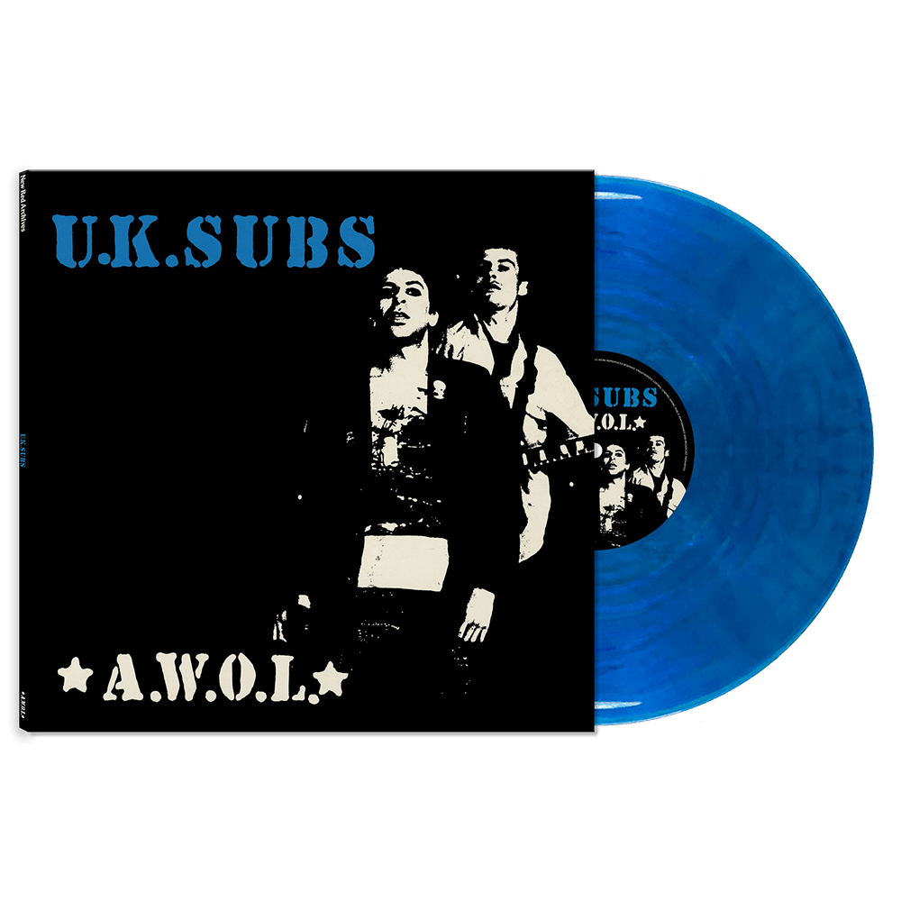 UK Subs - A.W.O.L. (Blue Vinyl) - Cleopatra Records