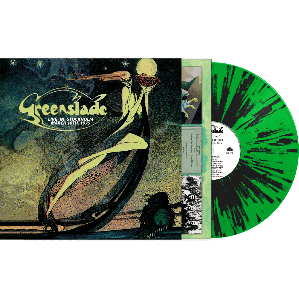 Greenslade - Live In Stockholm - March 10th, 1975 (Green/Black Splatter Vinyl)