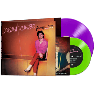 Johnny Thunders - Finally Alone - The Sticks & Stones Tapes (Purple Vinyl + Green 7" Vinyl) - Cleopatra Records