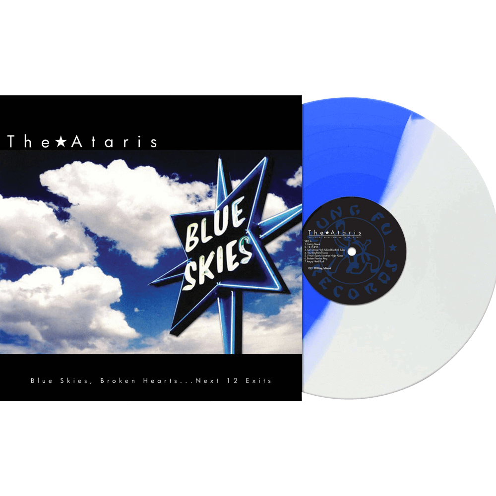 The Ataris - Blue Skies, Broken Hearts...Next 12 Exits (Blue/White Split Color Vinyl)