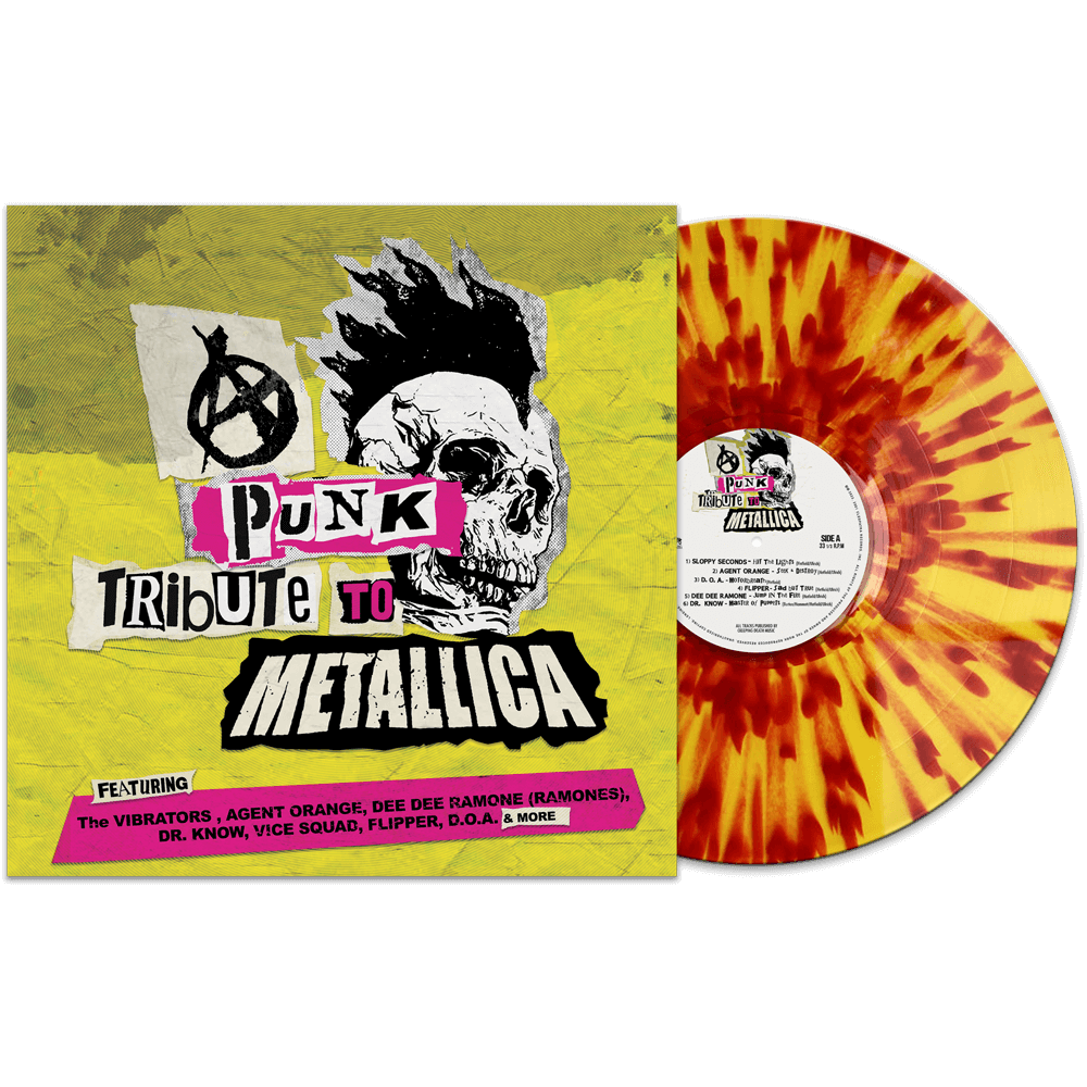 A Punk Tribute To Metallica (Yellow-Red Splatter Vinyl) - Cleopatra Records