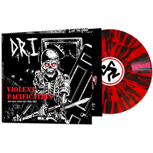 D.R.I. - Violent Pacifications and more hits 1983-1987 (Red/Black Splatter Vinyl)